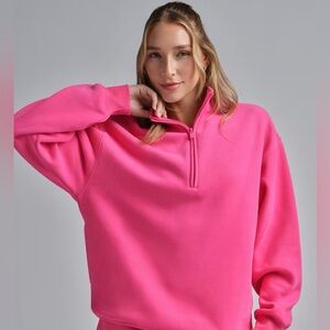 Comfrt Quarter Zip Mock Neck and Comfrt Core High Waist Leggings Set